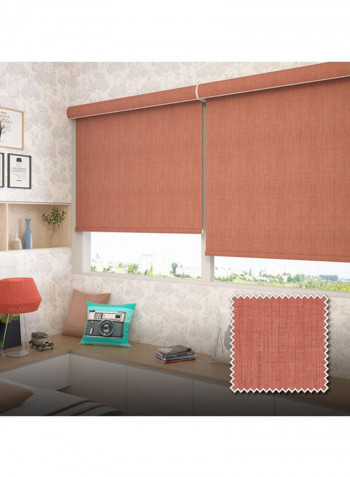 Single Sunset Roller Blackout Window Shade Brown 240x175cm