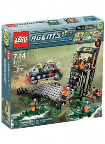 231-Piece Agents Swamp Raid Building Set