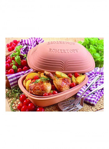 Clay Cooker Brown 15x10.75x7.5inch