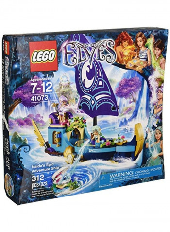 Elves Naida's Epic Adventure Ship Building Kit