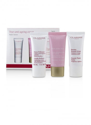 Pack Of 3 Anti-Ageing Skin Care Kit 30ml