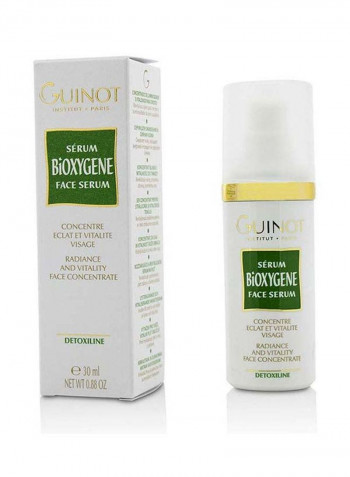 Bioxygene Radiance And Vitality Face Serum 0.88ounce