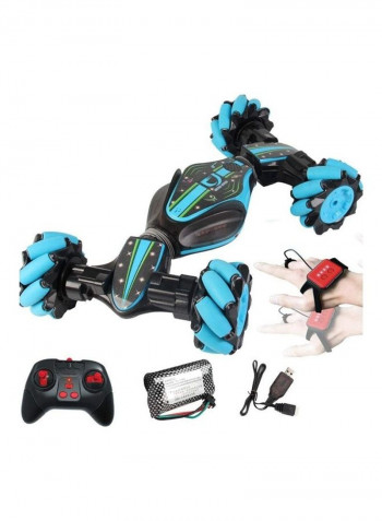 2.4G Gesture Sensing Remote Control Stunt Car with Four-Wheel Drive 39x39x39cm