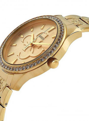 Women's Crystal Studded Analog Watch W1280L2