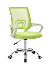 Office, Home Comfortable Simple Desk Chair Green/White