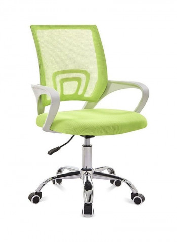 Office, Home Comfortable Simple Desk Chair Green/White