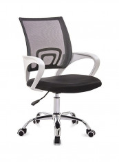 Office, Home Comfortable Simple Desk Chair Black/White