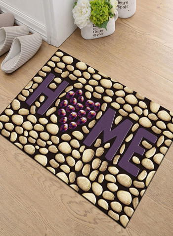 Soft Fluffy Floor Doormat Multicolour 140 x 200centimeter