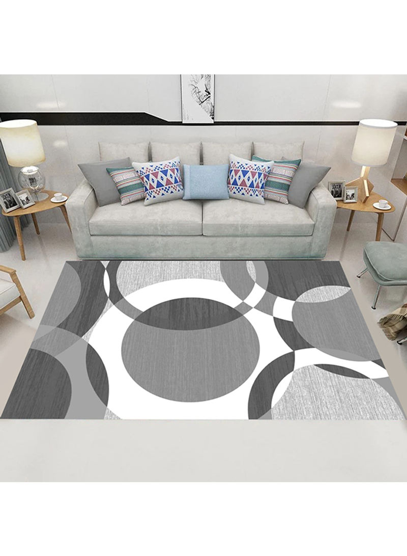 Soft Fluffy Floor Doormat Multicolour 140 x 200centimeter