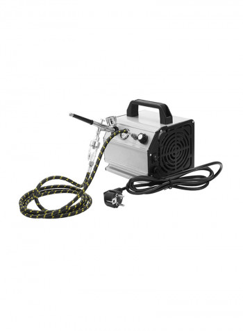 Tattoo Machine Set أسود/ فضي