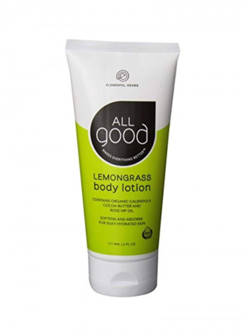 Lemongrass Body Lotion 6ounce
