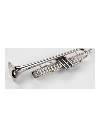 Standard Bb Trumpet With Mouthpiece Carry Bag Gloves And Cleaning Cloth