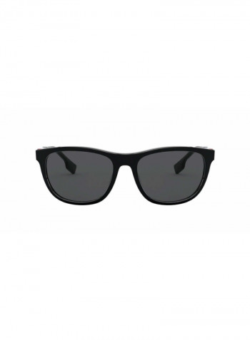 Men's Full Rim Wayfarer Sunglasses - Lens Size: 58 mm