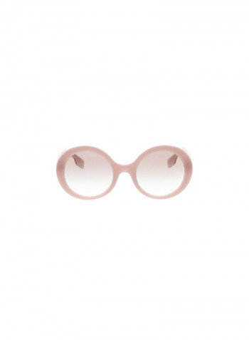 Women's Full Rim Round Sunglasses - Lens Size: 52 mm
