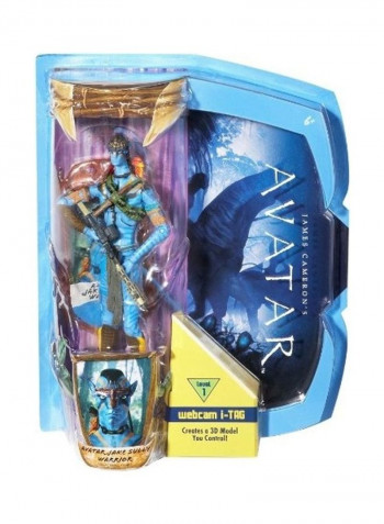 Masters Avatar Jake Sully Warrior Figure 3x10inch