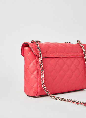 Illy Flap Crossbody Bag Passion