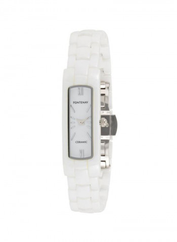 Women's Water Resistant Ceramic Analog Watch 315QCWWCW