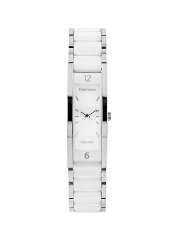 Women's Water Resistant Ceramic Analog Watch ANA501CBL
