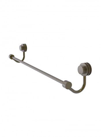 Venus Collection Dotted Accent Towel Bar Brown 36inch