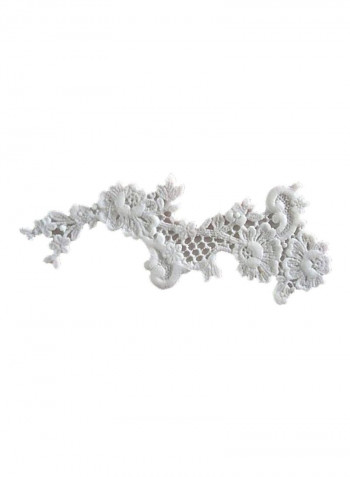 Fondant Lace Mold White 19.8centimeter