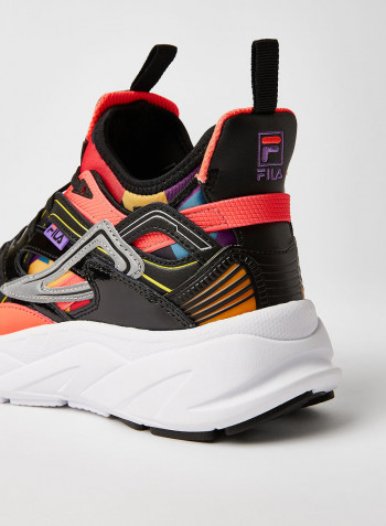 Hallasan 90's Sneakers Black/Diva Pink/White