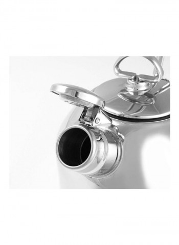 Stainless Steel Tea Kettle Silver