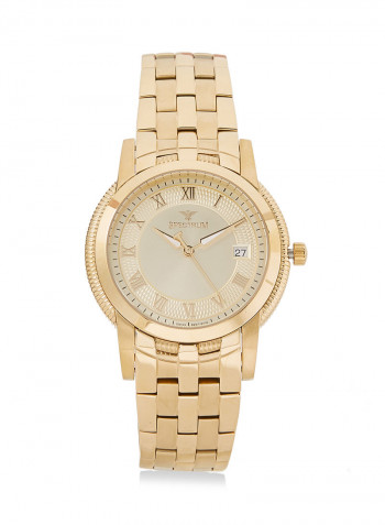 Stainless Steel Analog Watch S12572-1M-1