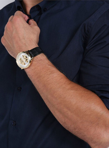 Men's Stainless Steel Analog Watch 93242M-9