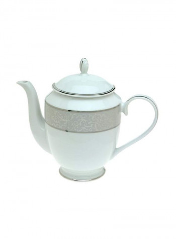 Porcelain Coffee Server White 47ounce