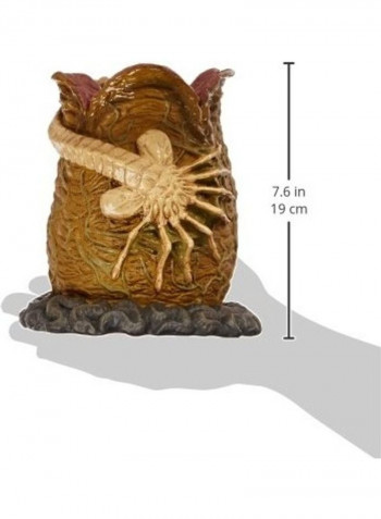 Alien Egg Face Hugger Vinyl Money Bank Bust 9X6X6inch