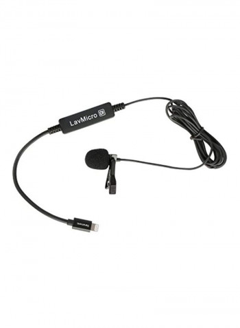 Broadcast Lavalier Microphone LAVMICRODI Black