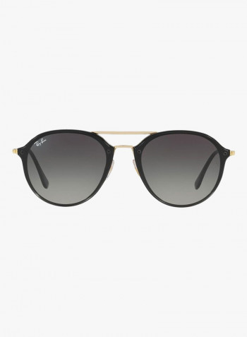 UV Protected Round Sunglasses - Lens Size: 62 mm