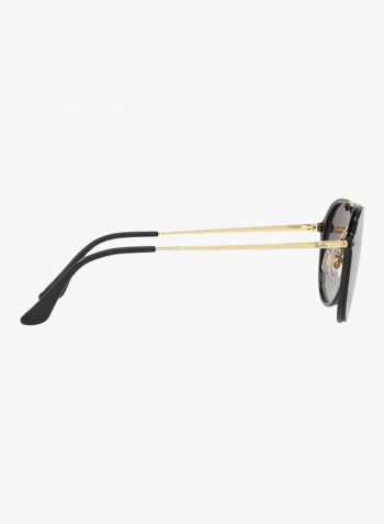 UV Protected Round Sunglasses - Lens Size: 62 mm