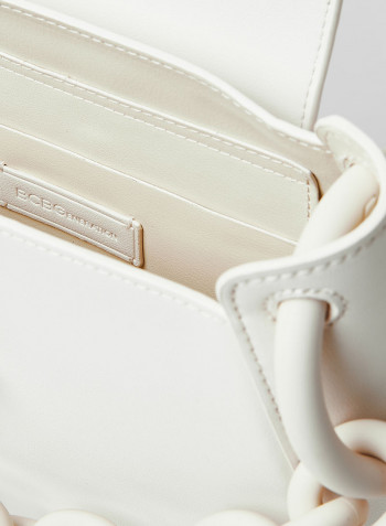 Mini Shoulder Bag White