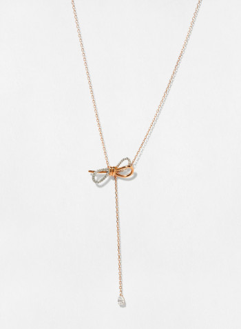 Lifelong Bow Y Necklace