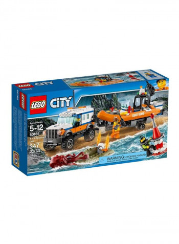 City Coast Guard Response Unit Building Kit 60165 19.1x9.1x35.4cm