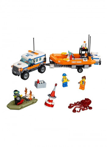 City Coast Guard Response Unit Building Kit 60165 19.1x9.1x35.4cm