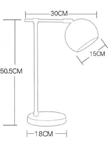 Decoration Home Bedside Table Lamp Gold