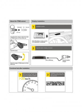 Wireless Tyre Pressure Monitor