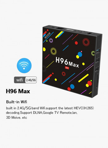 H96 TV Box T137 Black/Yellow/Blue