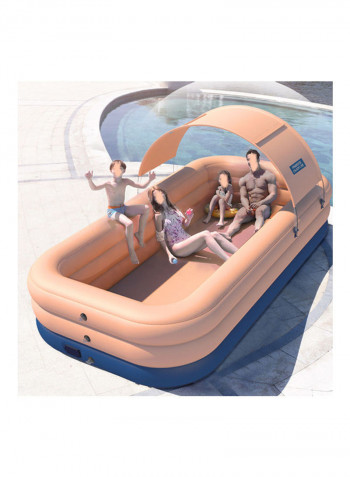 Swimming Pool Sun Resistant Inflatable Float 52.00x13.00x45.00cm