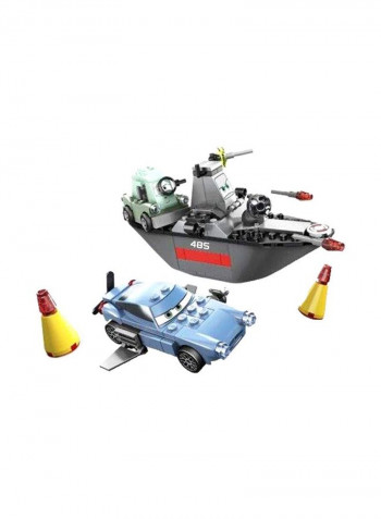 159-Piece Cars Escape At Sea Building Set 8426
