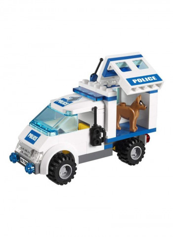 96-Piece Police Dog Unit Building Set 7285