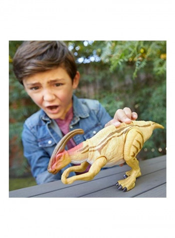Dual Attack Parasaurolophus Collectible Toy 4 x 16inch