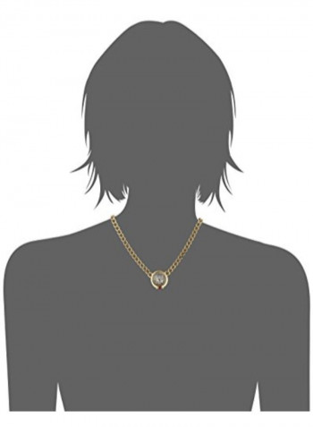 Gold Plated Basemetal Roman Coin Chain Necklace