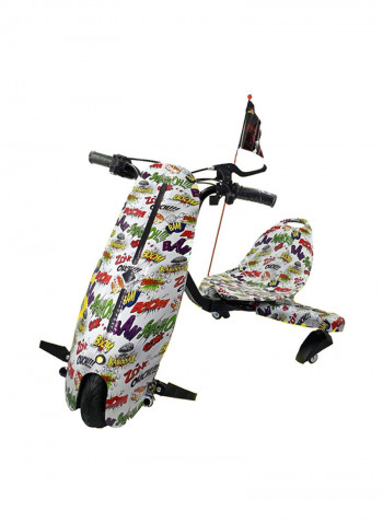 3 Wheels Electric Drifting Scooter With Protecting Gears