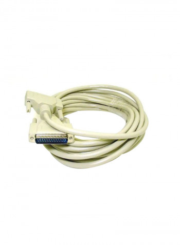 M/M Molded Cable 9.6inch White