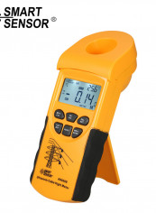 Handheld LCD Digital Voltage Diode Temperature Resistance  Current Meter Yellow 29.50 X 7.00 X 19.50cm