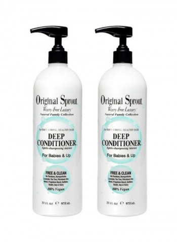 Pack Of 2 Deep Conditioner Set