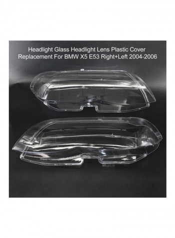 Headlight Lens Plastic Cover